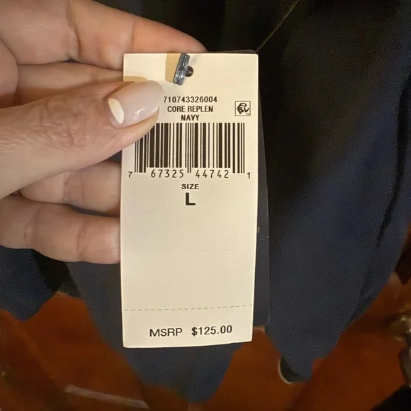 Polo by Ralph Lauren Men's Dark Blue Zip-Up Jacket - Picture 3 of 3